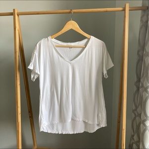 Gap Luxe Rayon V-Neck Tee